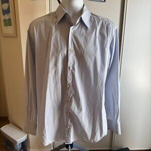 Dolce & Gabbana D&G D and G 41 16 Tailored Fit Light Blue Dress Shirt
